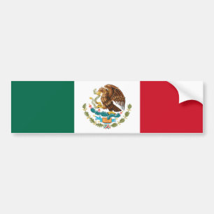 Autocollant De Voiture Mexique Drapeau Le MUSÉE Zazzle I Love MON Pays