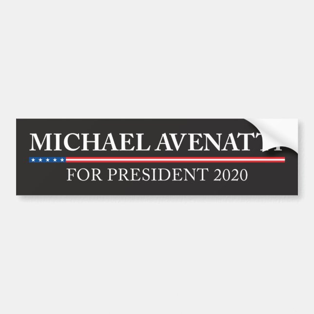Autocollant De Voiture Michael Avenatti pour le président adhésif pour (Devant)