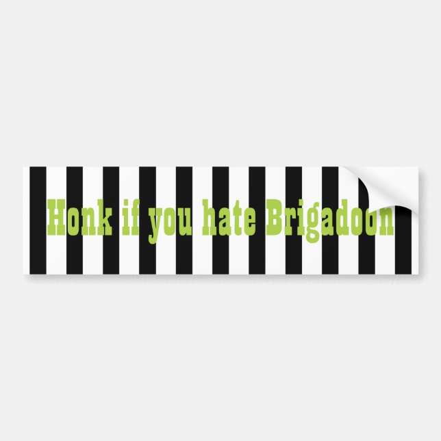 Autocollant De Voiture Miel de Beetlejus pour Sticker de pare-chocs Briga (Devant)