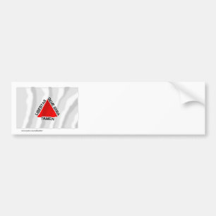 Autocollant De Voiture Minas Gerais, drapeau de ondulation du Brésil