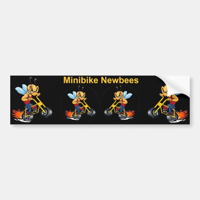 Autocollant De Voiture Minibike Newbee Coupe-Toi (Devant)
