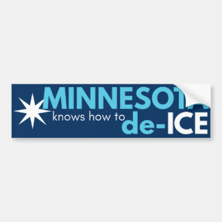 Autocollant De Voiture Minnesota political bumper sticker