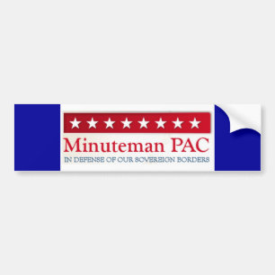 Autocollant De Voiture Minuteman PAC