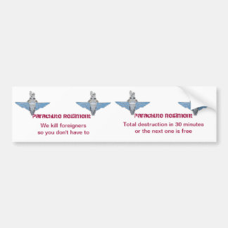 Autocollant De Voiture Minutes PARA-30