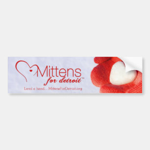 Autocollant De Voiture Mitaines pour l'adhésif pour pare-chocs de Detroi