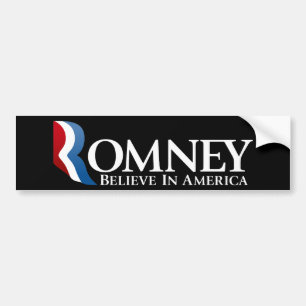 Autocollant De Voiture Mitt Romney pour le président 2012