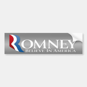 Autocollant De Voiture Mitt Romney pour le président 2012