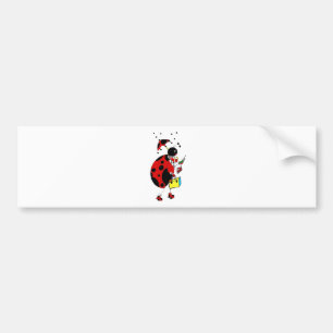 Autocollant De Voiture Mlle Ladybug