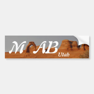 Autocollant De Voiture Moab, Utah