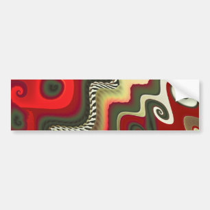 Autocollant De Voiture Mobilier Art Fractal fin