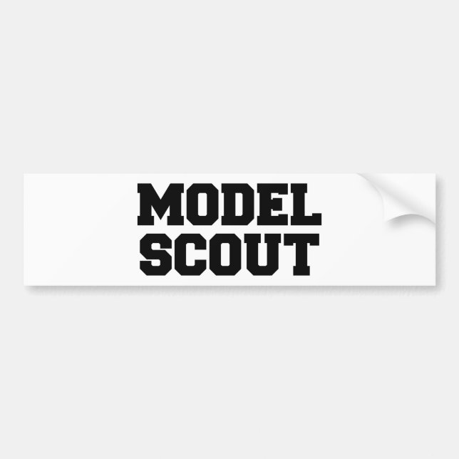 AUTOCOLLANT DE VOITURE MODÈLE DE SCOUT (Devant)