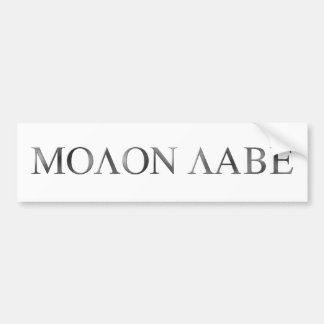 Autocollant De Voiture Molon Labe