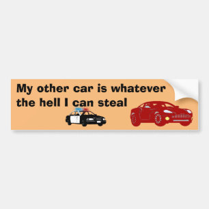 Autocollant De Voiture Mon autre voiture