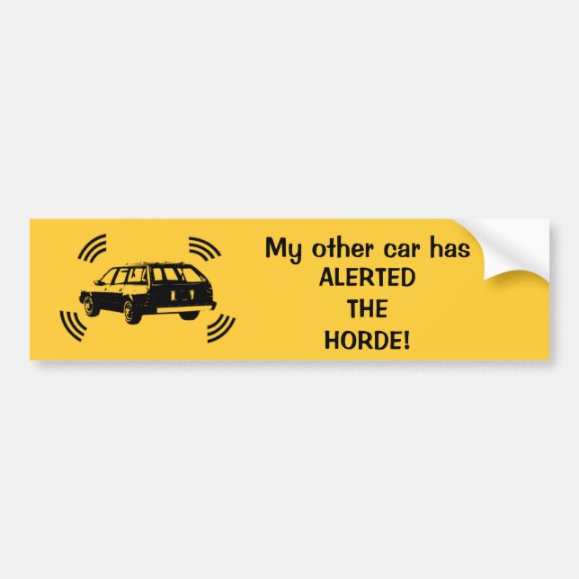 Autocollant De Voiture Mon autre voiture a… (Devant)