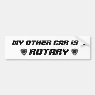 Autocollant De Voiture Mon autre voiture est un adhésif pour pare-chocs
