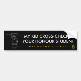 Autocollant De Voiture Mon enfant a contrôlé votre étudiant d'honneur