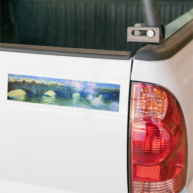 Autocollant De Voiture Monet - Waterloo Bridge, London, (Sur camion)