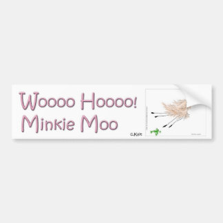 Autocollant De Voiture MOO de Wooo Hooo Minkie