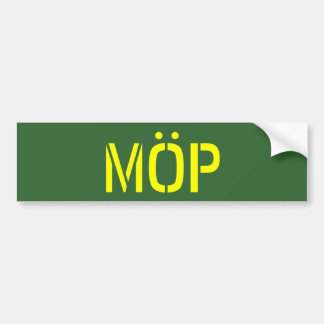 AUTOCOLLANT DE VOITURE MÖP
