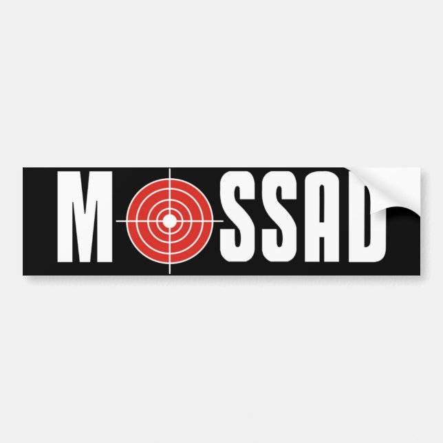 Autocollant De Voiture Mossad (Devant)