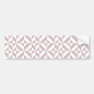 Autocollant De Voiture Motif de cube géométrique Mauve
