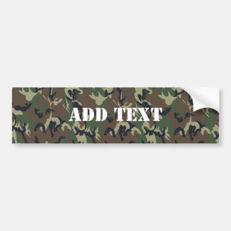 Autocollant De Voiture Motif du camouflage vert militaire