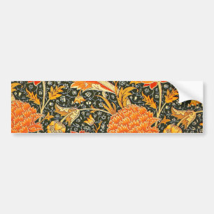 Autocollant De Voiture Motif floral vintage William Morris Cray