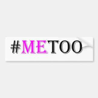 Autocollant De Voiture Mouvement de #METOO pour des droits de la femme et