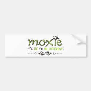 Autocollant De Voiture Moxie - il est CORRECT D'ÊTRE DIFFÉRENT !
