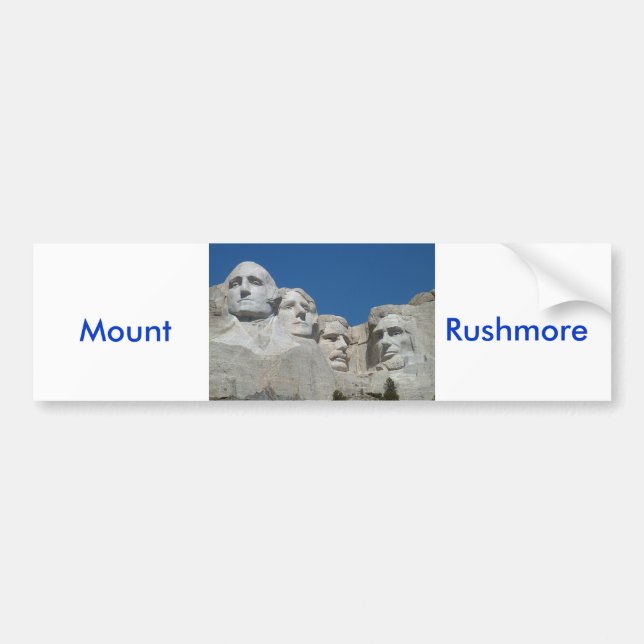 Autocollant De Voiture Mt. Rushmore (Devant)