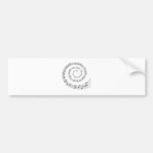 Autocollant De Voiture Musique