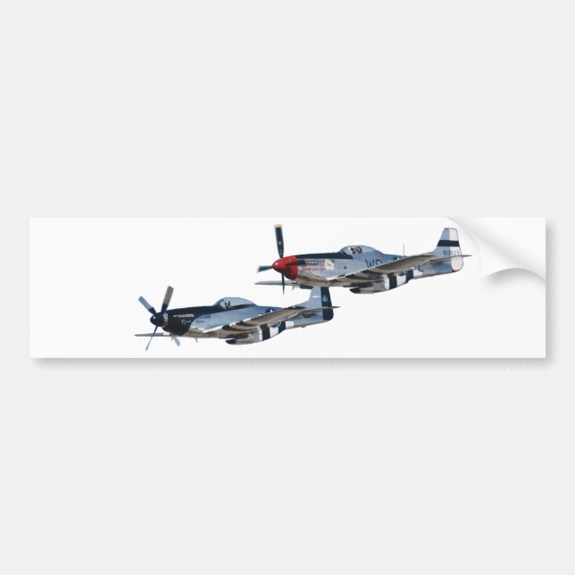 Autocollant De Voiture Mustang P-51 (Devant)