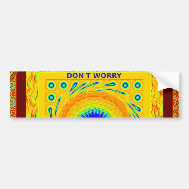 Autocollant De Voiture Mystic African Eye Wall Art : A Cyan Regard (Devant)