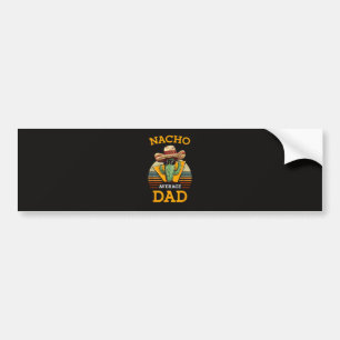 Autocollant De Voiture Nacho Papa drôle moyen