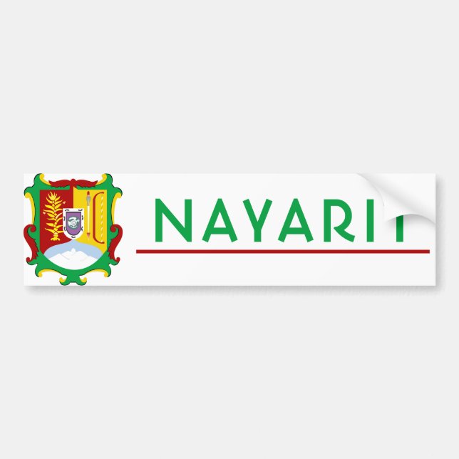 Autocollant De Voiture Nayarit (Devant)