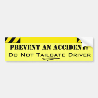 Autocollant De Voiture Ne font pas le conducteur de porte à rabattement