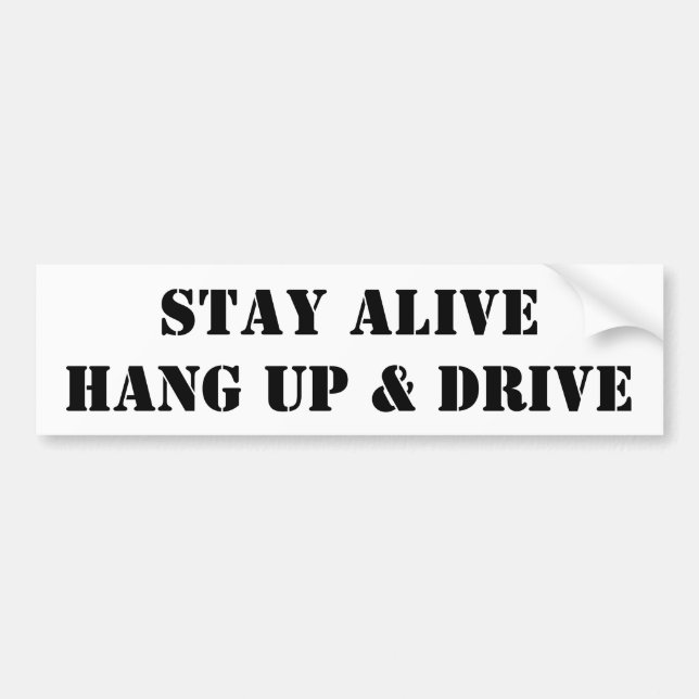 Autocollant De Voiture Ne font pas le message des textes et (Devant)