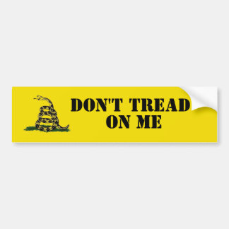 Autocollant De Voiture Ne me touchez pas au bumpersticker