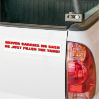 Ne Transporte Pas D'Argent, Juste Acheté Bumper À 
