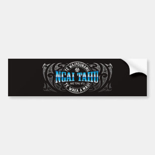 Autocollant De Voiture Ngai Tahu Lifer Moko Chrome