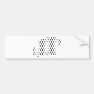 Autocollant De Voiture Nid d'abeilles