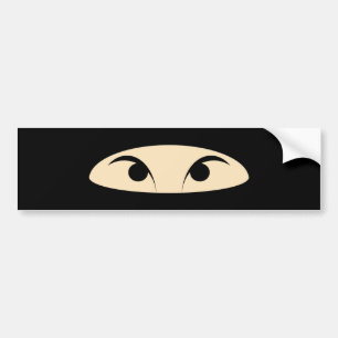 Autocollant De Voiture Ninja Face