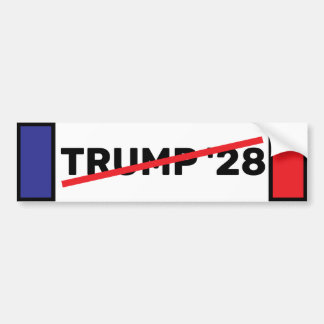 Autocollant De Voiture No TRUMP 28