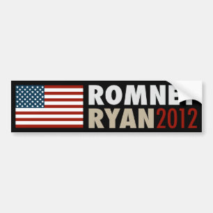 Autocollant De Voiture Noir 2012 d'adhésif pour pare-chocs de Romney-Rya