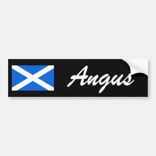 Autocollant De Voiture Nom personnalisé Scottish Flag bsct
