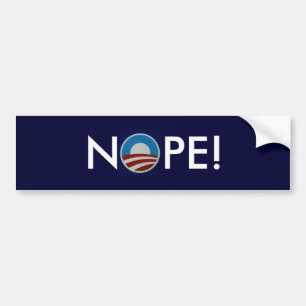 Autocollant De Voiture Nope !