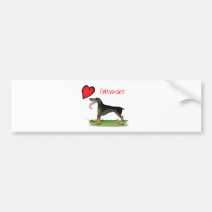 Autocollant De Voiture nous dobermann de luv de Fernandes élégant