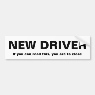 Autocollant De Voiture Nouveau conducteur
