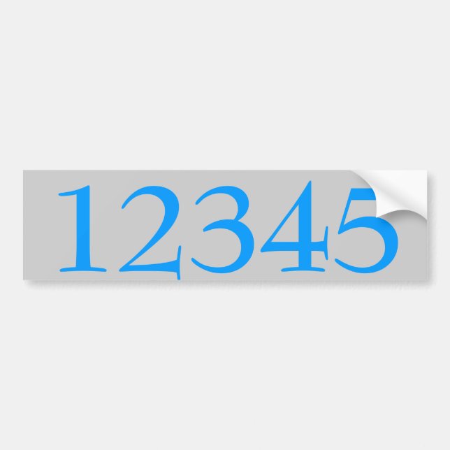 Autocollant De Voiture Numéro de maison Sticker modifier le texte (Devant)
