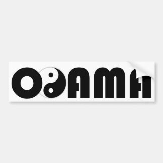 AUTOCOLLANT DE VOITURE OBAMA